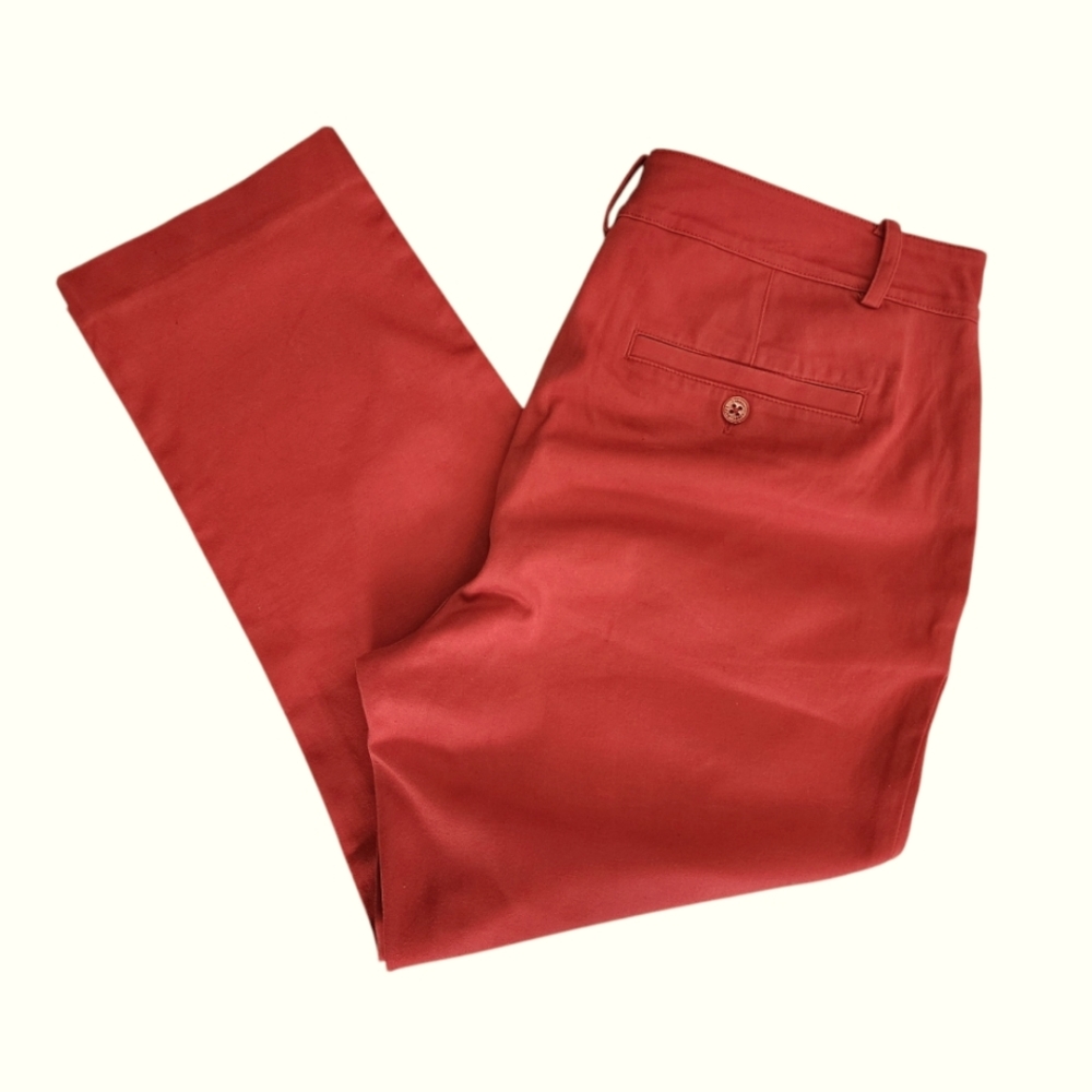 Lauren Ralph Lauren Melon Color, Capri Pants Sz 10 - Picture 3 of 4